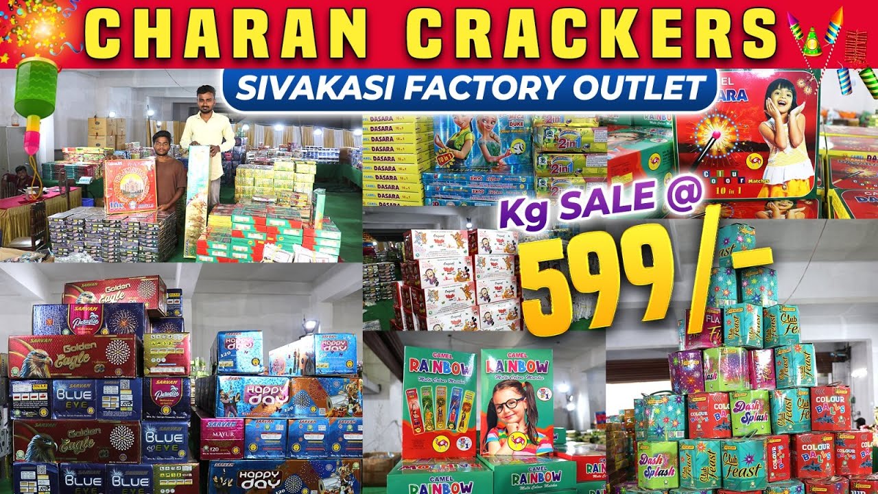 Kg sale crackers 599/- Charan Crackers Hyderabad 2024 | Wholesale Crackers Market In Hyderabad.