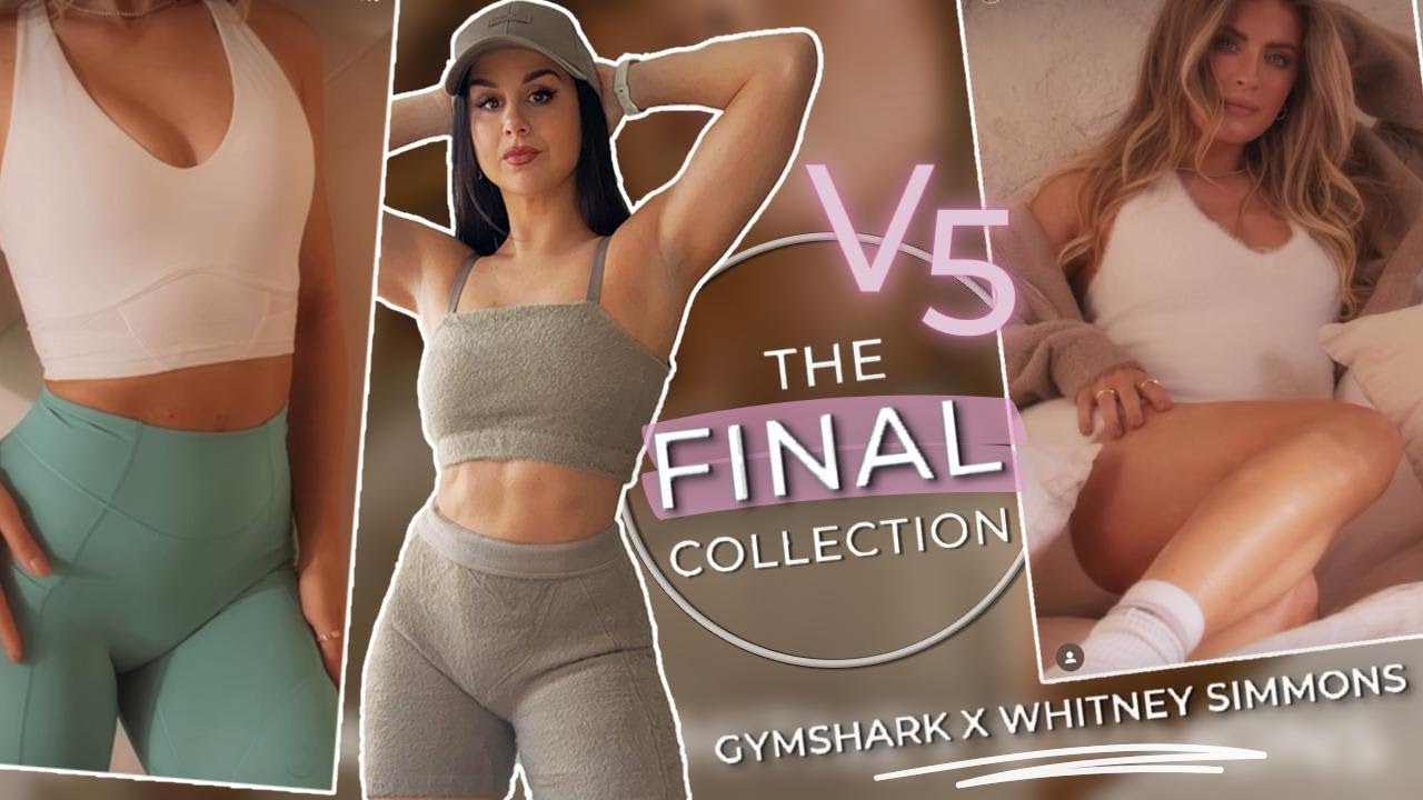 GYMSHARK X WHITNEY SIMMONS V5! THE END OF AN ERA... |  GYMSHARK X WHITNEY V5 TRY ON HAUL REVIEW!