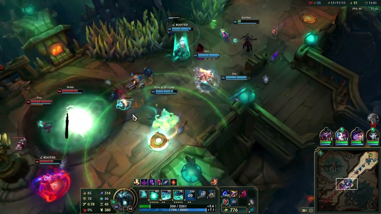 Spam ULT Kharthus 2x per minute 400 ability haste late game