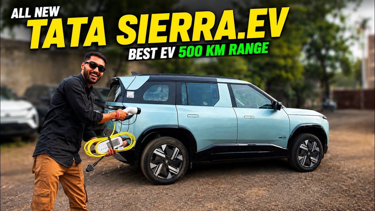 All New Tata Sierra.Ev Best Ev 500 Km Range🔥Empowered A AWD Top Model | Tata Sierra EV 2026