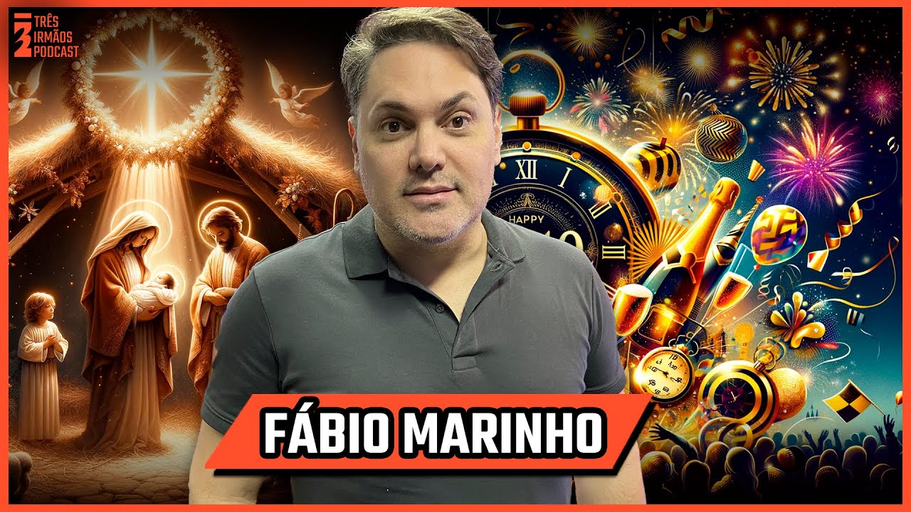 Padre Fabio Marinho - Especial de Natal  - Podcast 3 Irmãos #524
