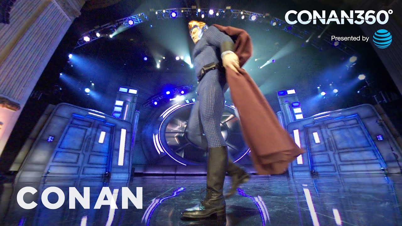 CONAN360&deg;: Check Out Conan's Superhero Makeover | CONAN on TBS