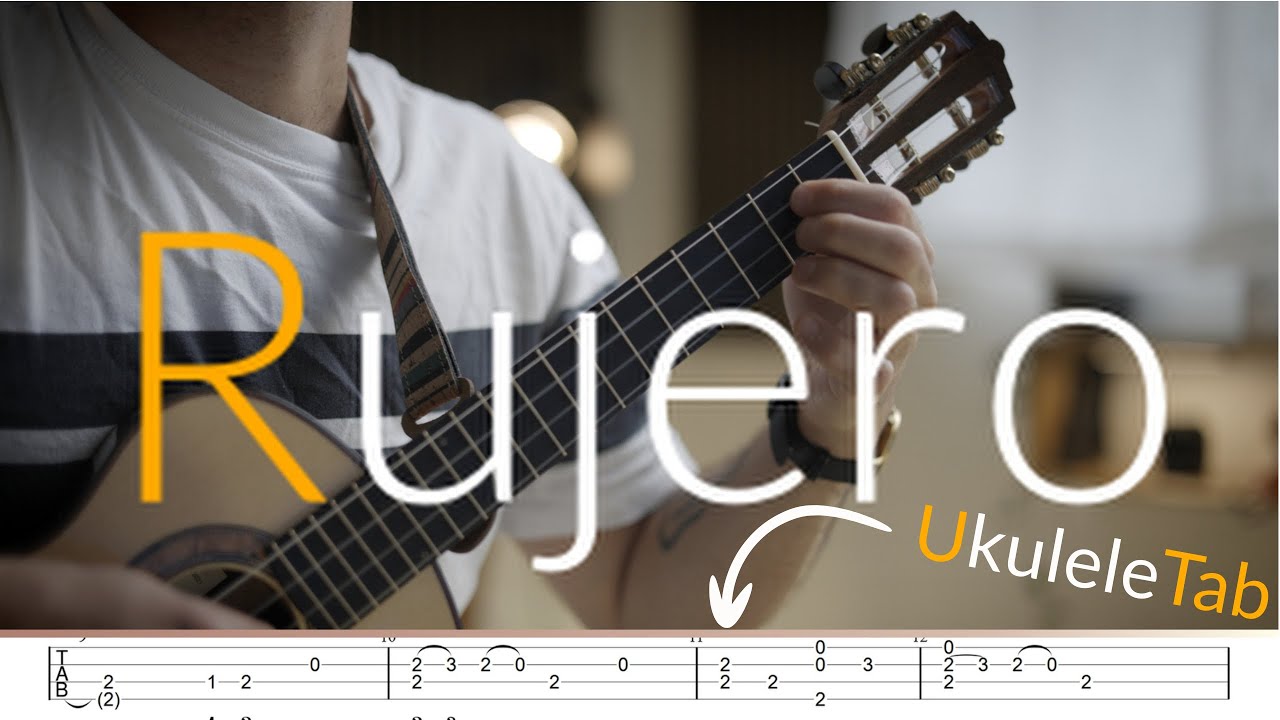 Rujero - Gaspar Sanz || Ukulele Fingerstyle Tab || Grade 2