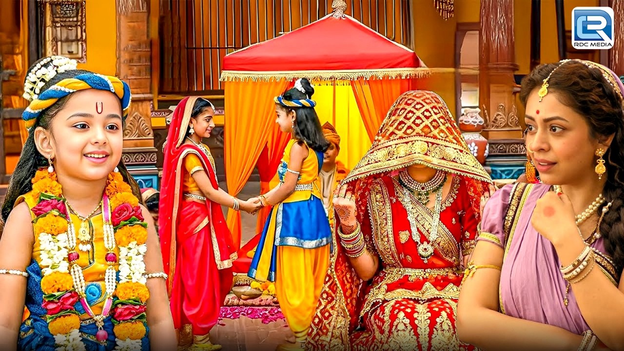 देखिये कैसे हुआ राधा कृष्णा का बाल विवाह | YASHOMATI MAIYYA KE NANDLAL | Full Episode