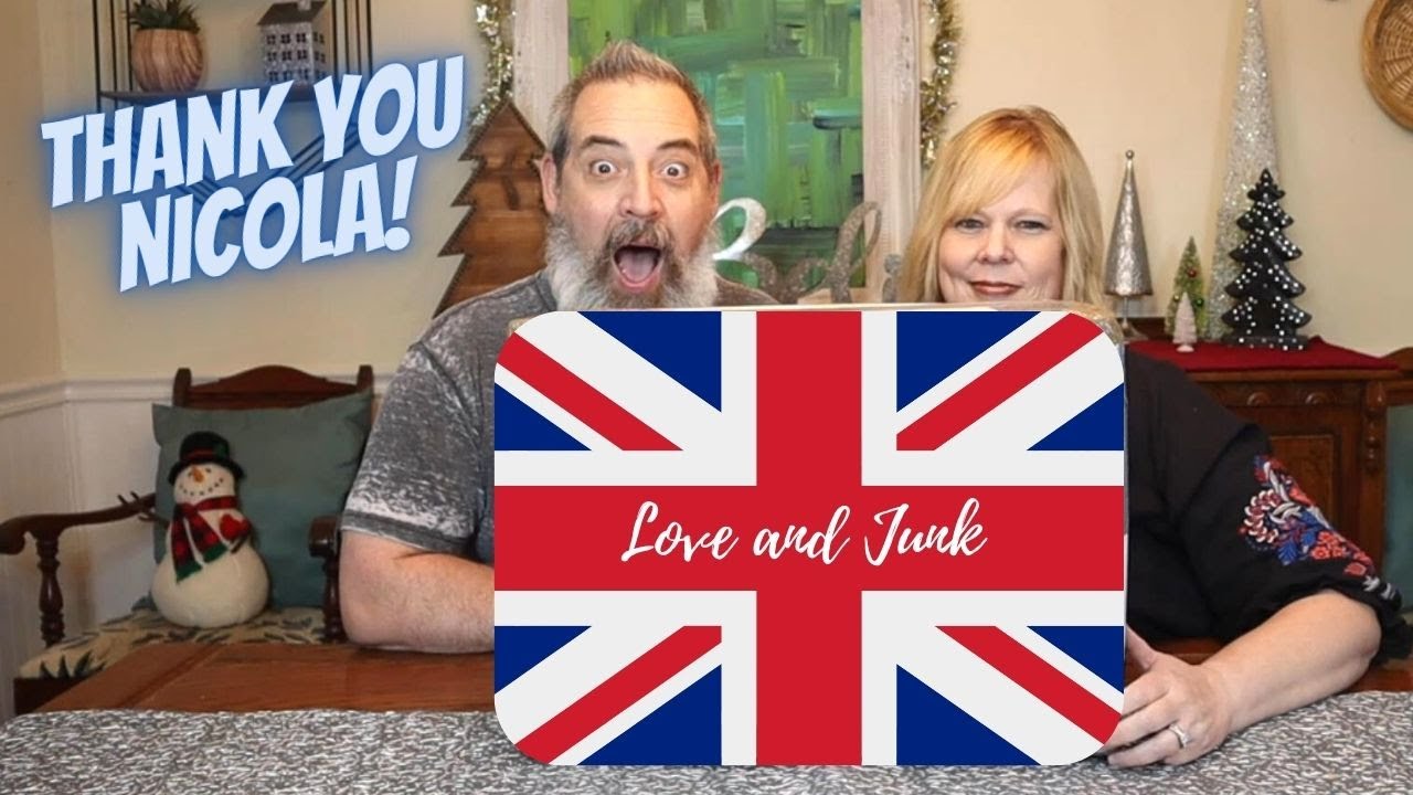 CHRISTMAS CAME EARLY | OPENING A HUGE UK SNACK BOX FROM A VIEWER | THANK YOU NICOLA