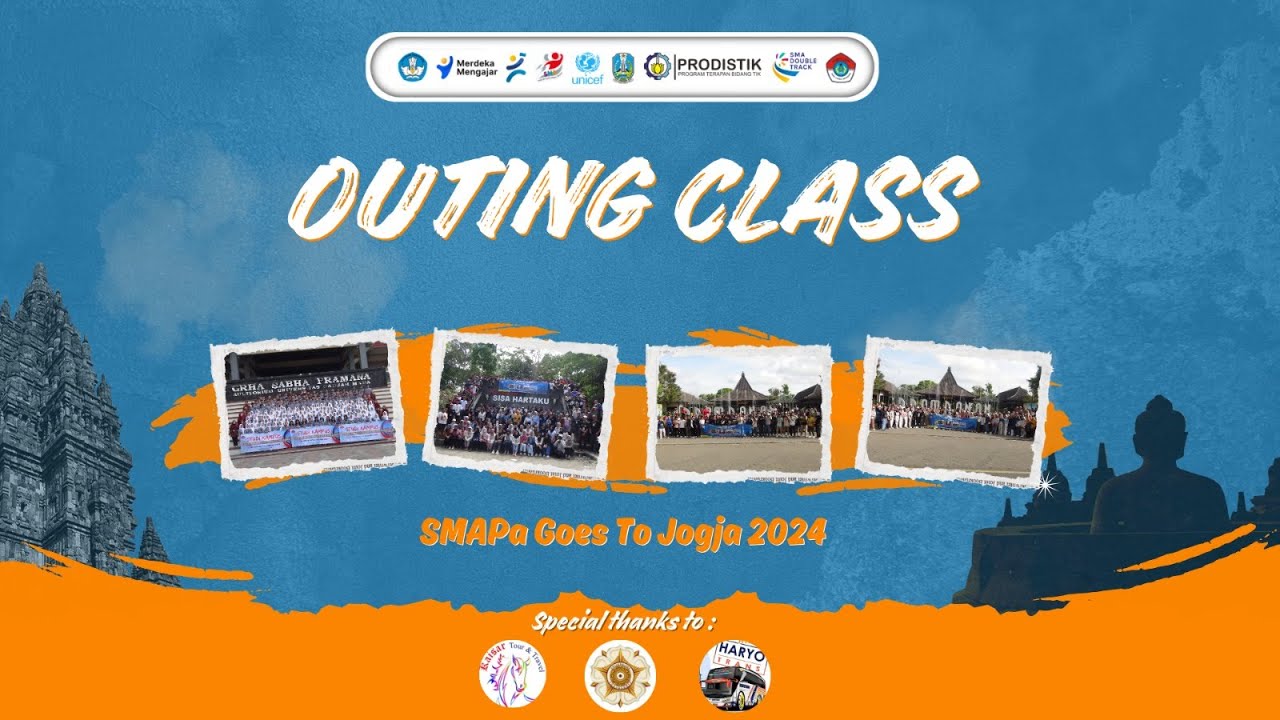 SMAPa GOES TO YOGYAKARTA - OUTING CLASS SMA NEGERI 1 PAGAK 2024