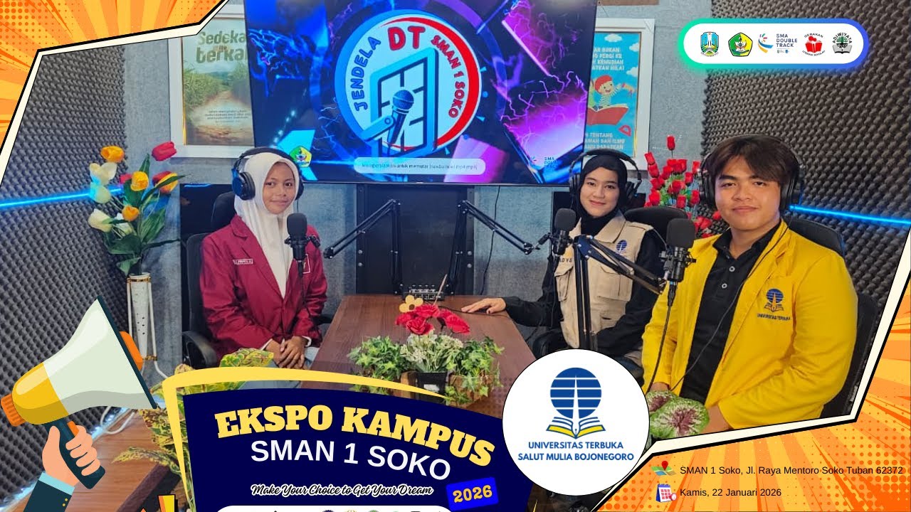 #JendelaDT SMAN 1 Soko bersama UT SALUT MULIA BOJONEGORO