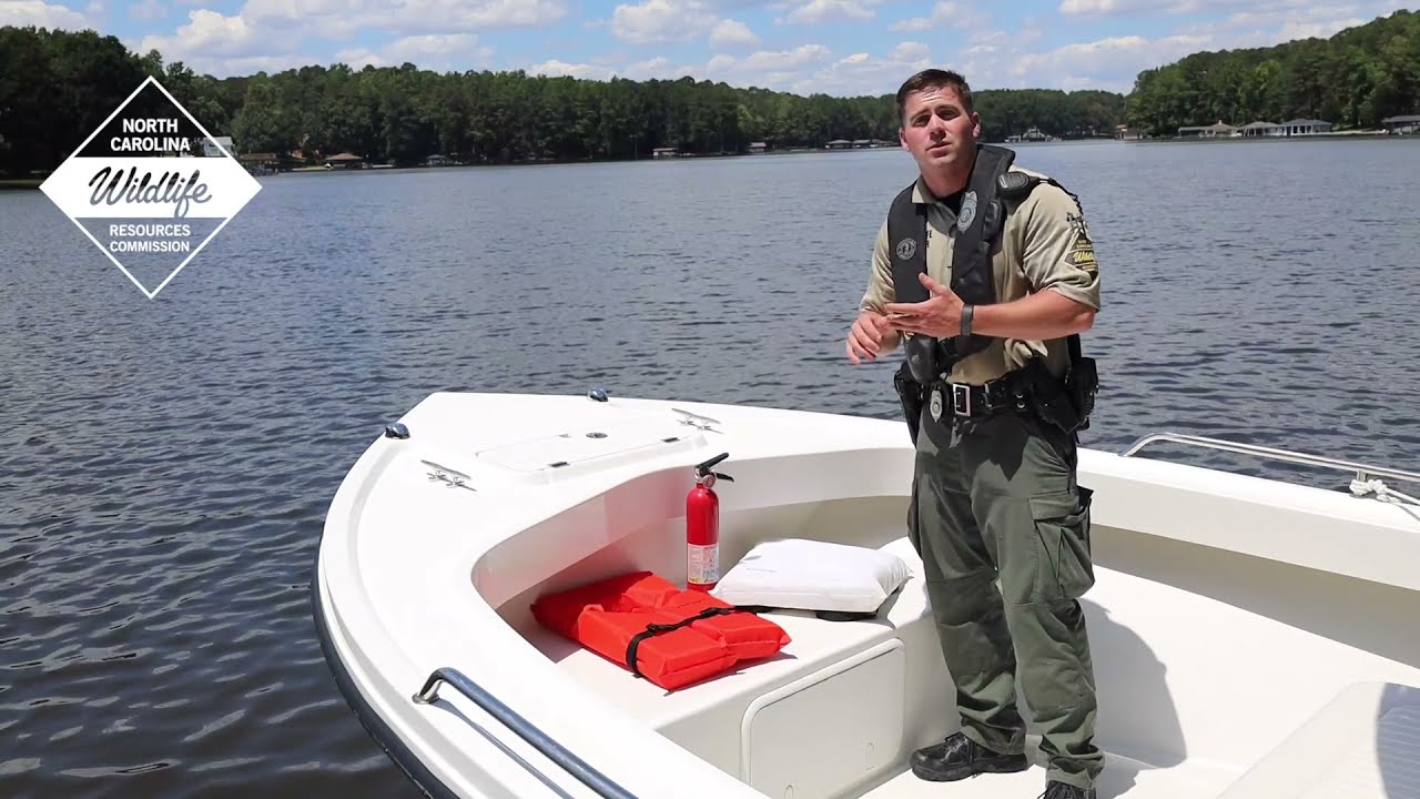 NC Wildlife: Boating Safety Check Video 2021