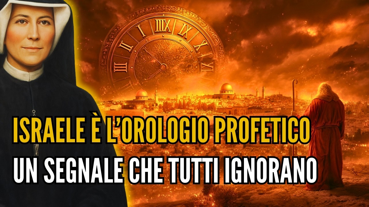 Santa Faustina: Perché Israele è l’orologio profetico — e cosa ha appena riavviato tutto nel 2026