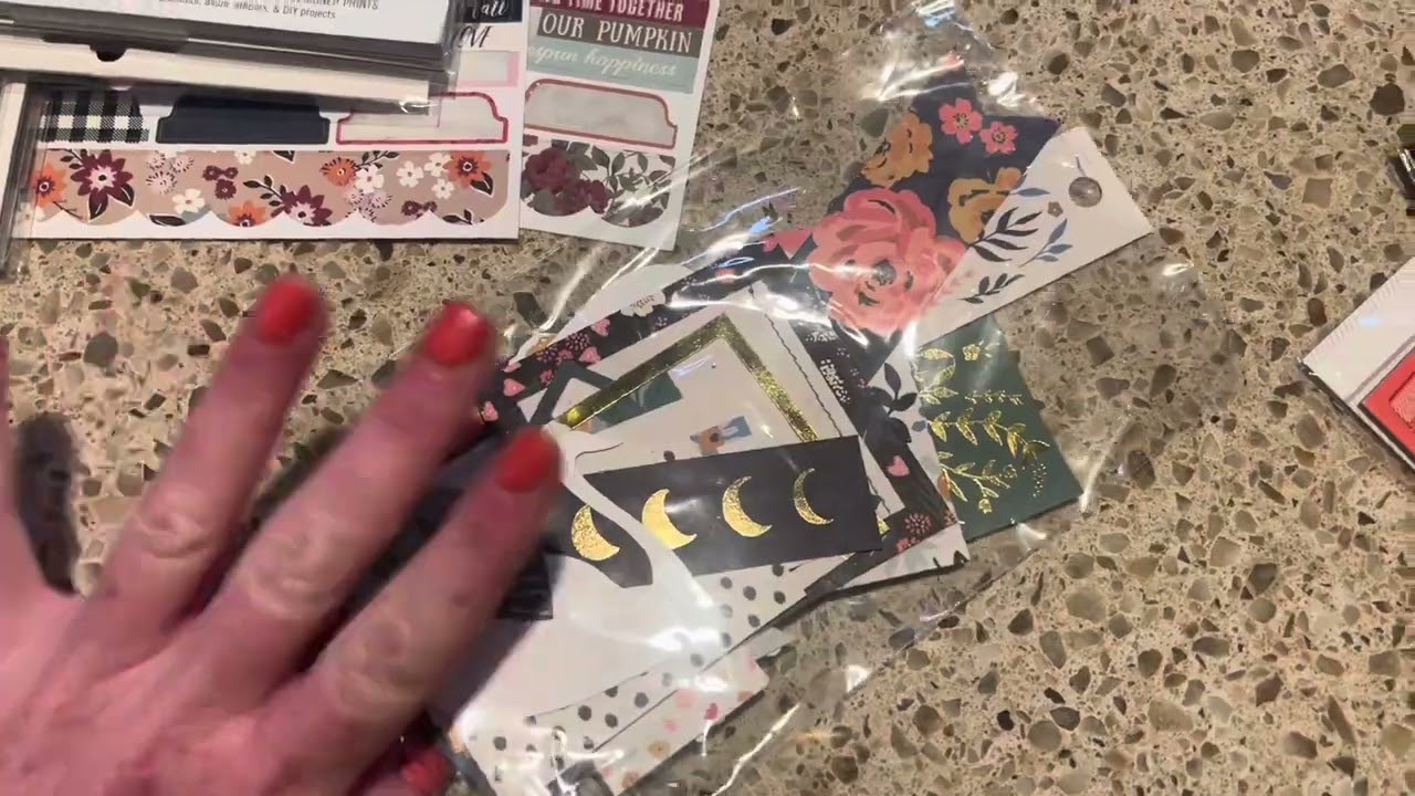 Fall paper destash #4