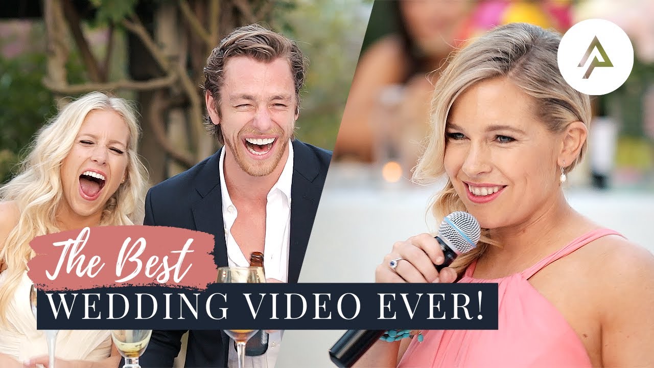 The BEST WEDDING VIDEO EVER! 😂 Toasts, 😭 Vows, & 🔥 Party!