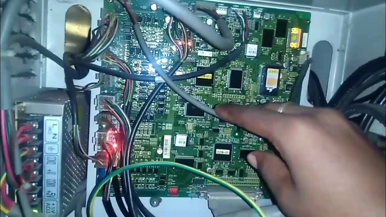 Motherboard problem solution embroidery computer machine