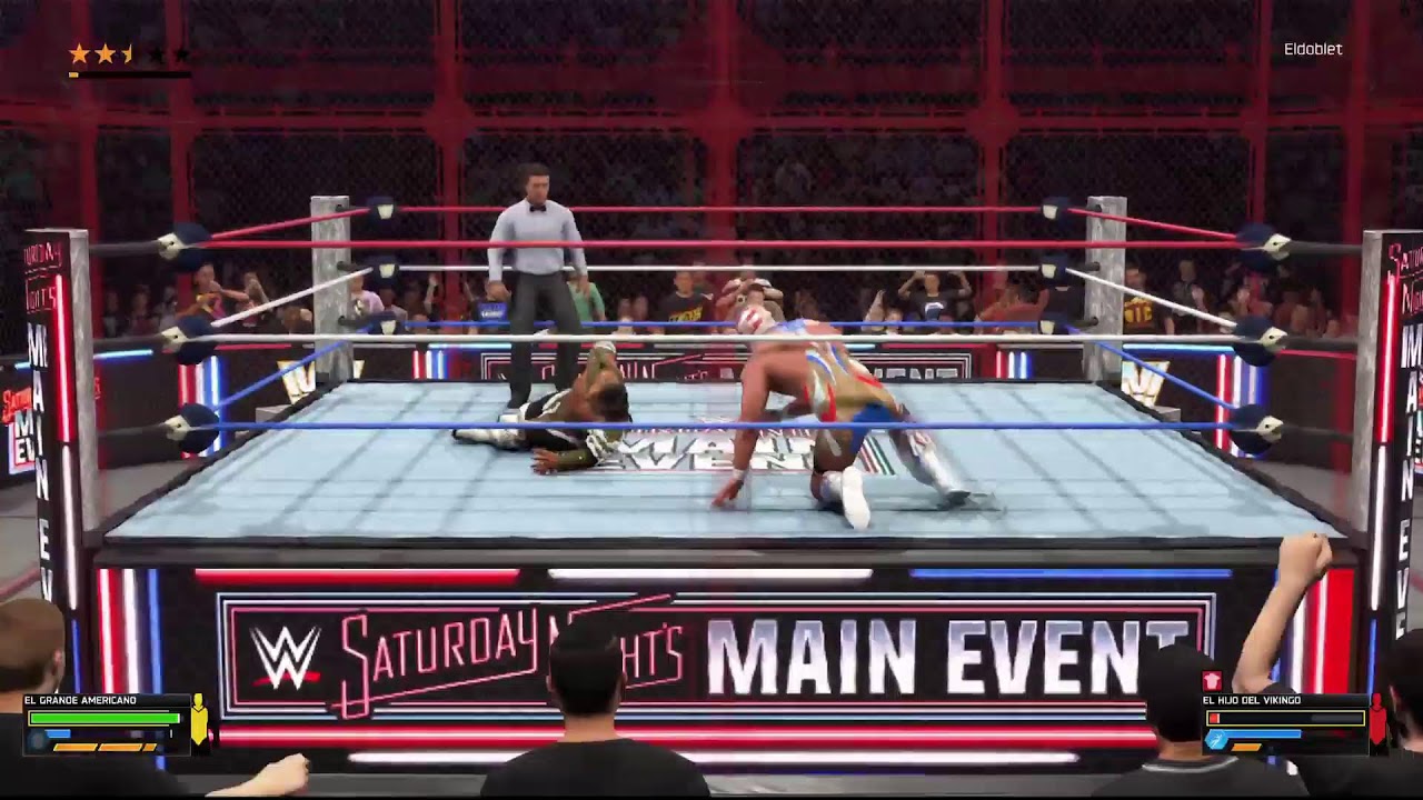 Jugando WWE 2K26 De Chill