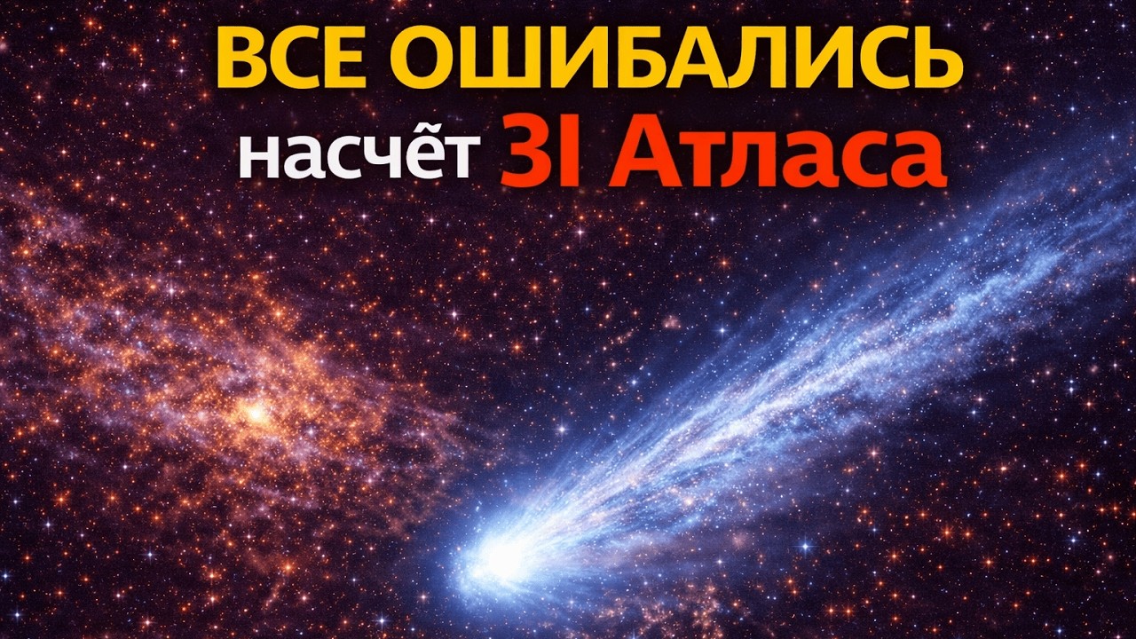 Все ОШИБАЛИСЬ насчет 3I Атласа
