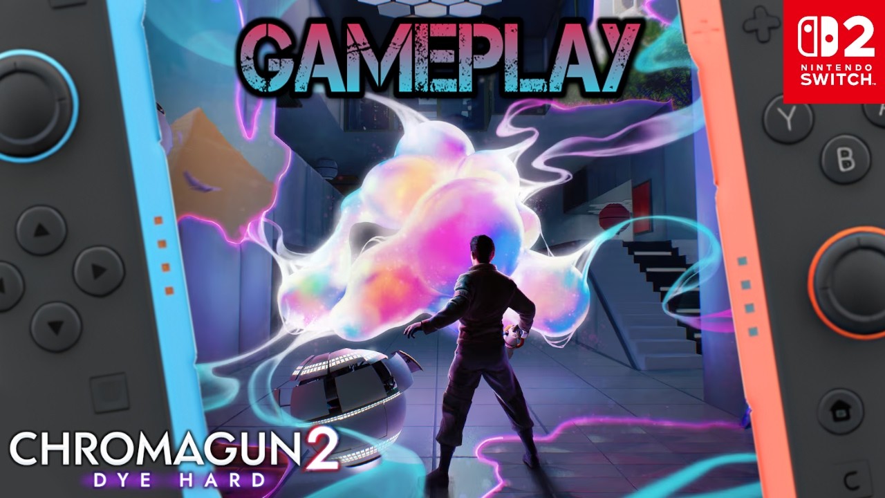 ChromaGun 2: Dye Hard | Nintendo Switch 2 Gameplay