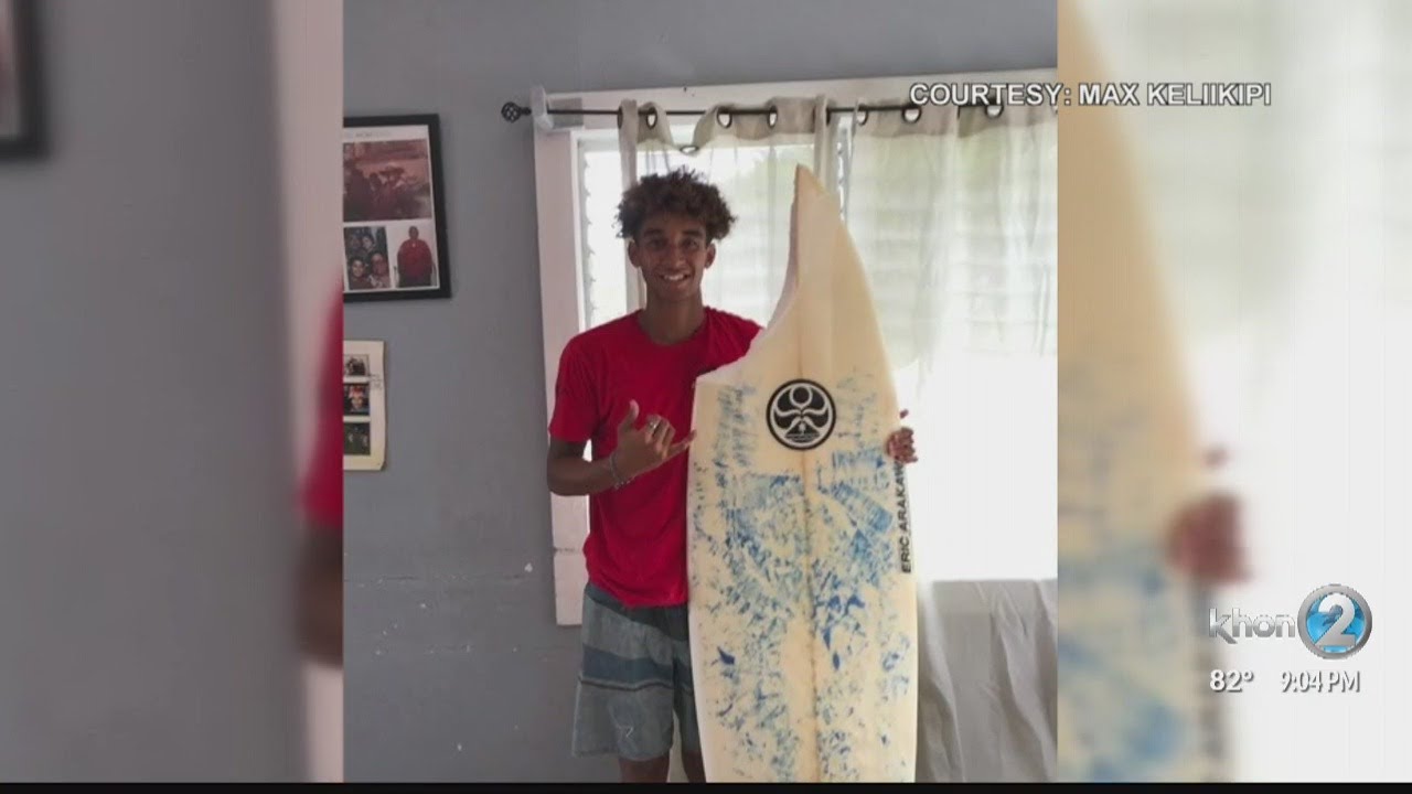 16-year-old surfer escapes shark near Makaha Beach