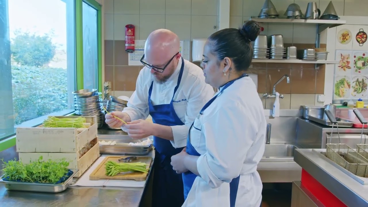Portrait du chef de cuisine Christophe Hubert