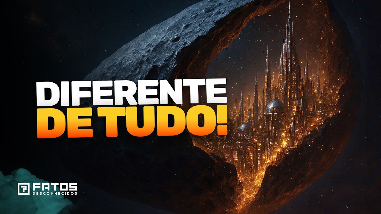 James Webb detecta estrutura GIGANTE parecida com uma cidade dentro do 3I/ATLAS