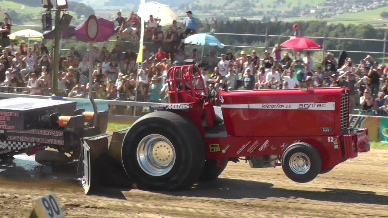 Tractor Pulling Knutwil 2016 - Super Stock