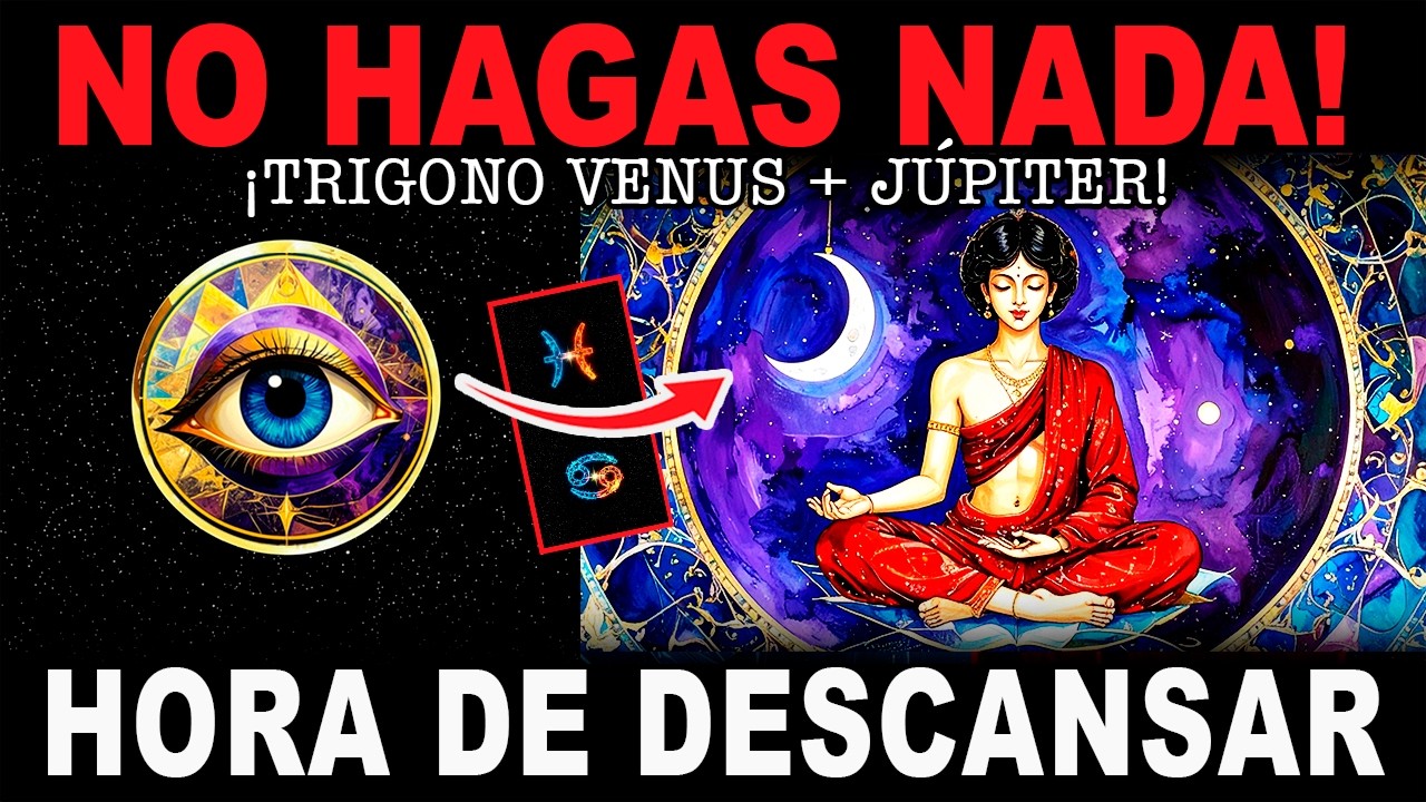 ¡MOMENTO CLAVE! El Beso de Venus y Júpiter: EL UNIVERSO CAMBIA TODO A TU FAVOR!
