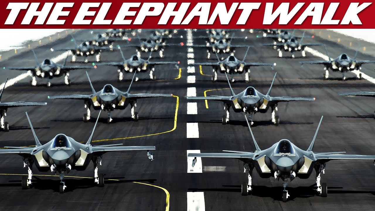 AIR FORCE ELEPHANT WALK | Aircraft Operation Surges Explained