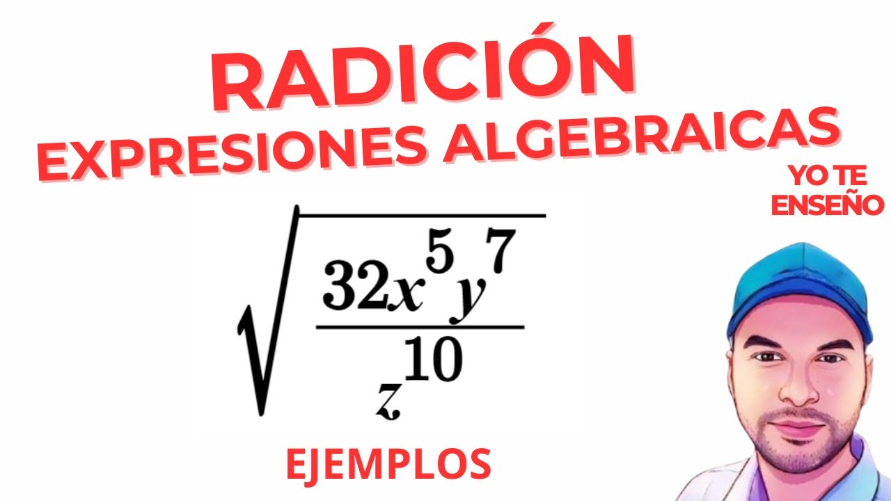 RADICACI&Oacute;N de expresiones algebraicas |LUCHO PROFE|
