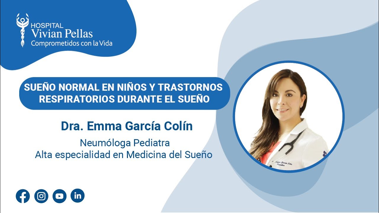 Webinar: Sueño normal en niños y trastornos respiratorios durante el sueño