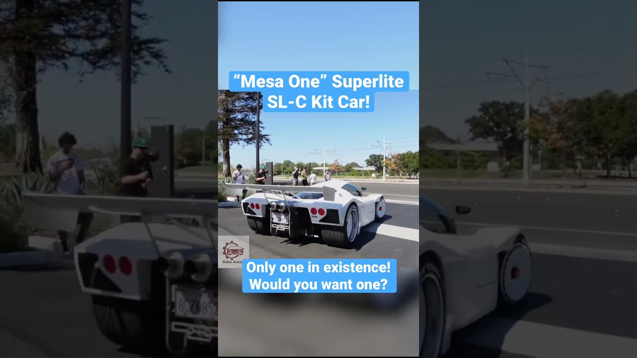 This Kit Car is Crazy Superlite SL-C Kit Car