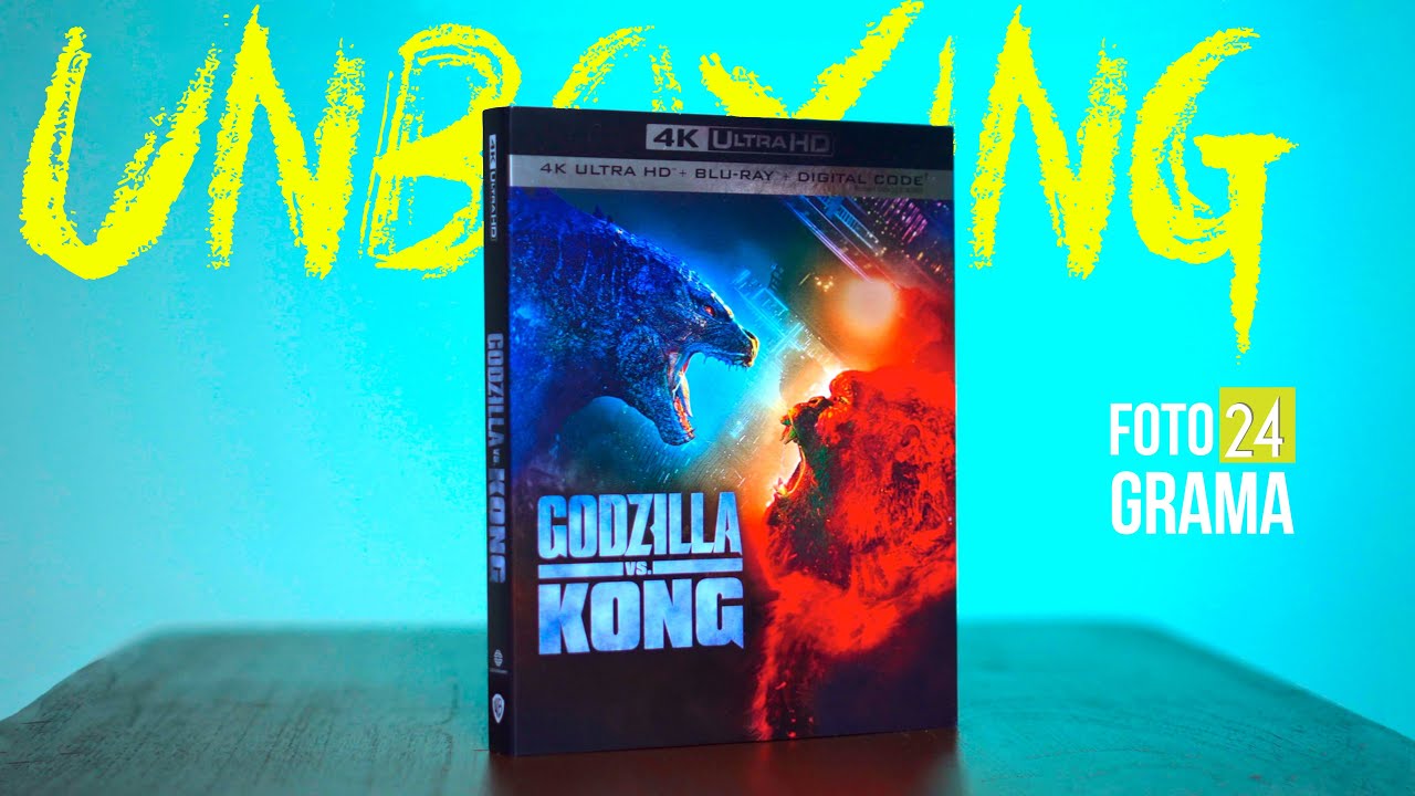 GODZILLA VS KONG: El Mejor Blu-ray 4K en lo que va del 2021 | Unboxing con David Arce