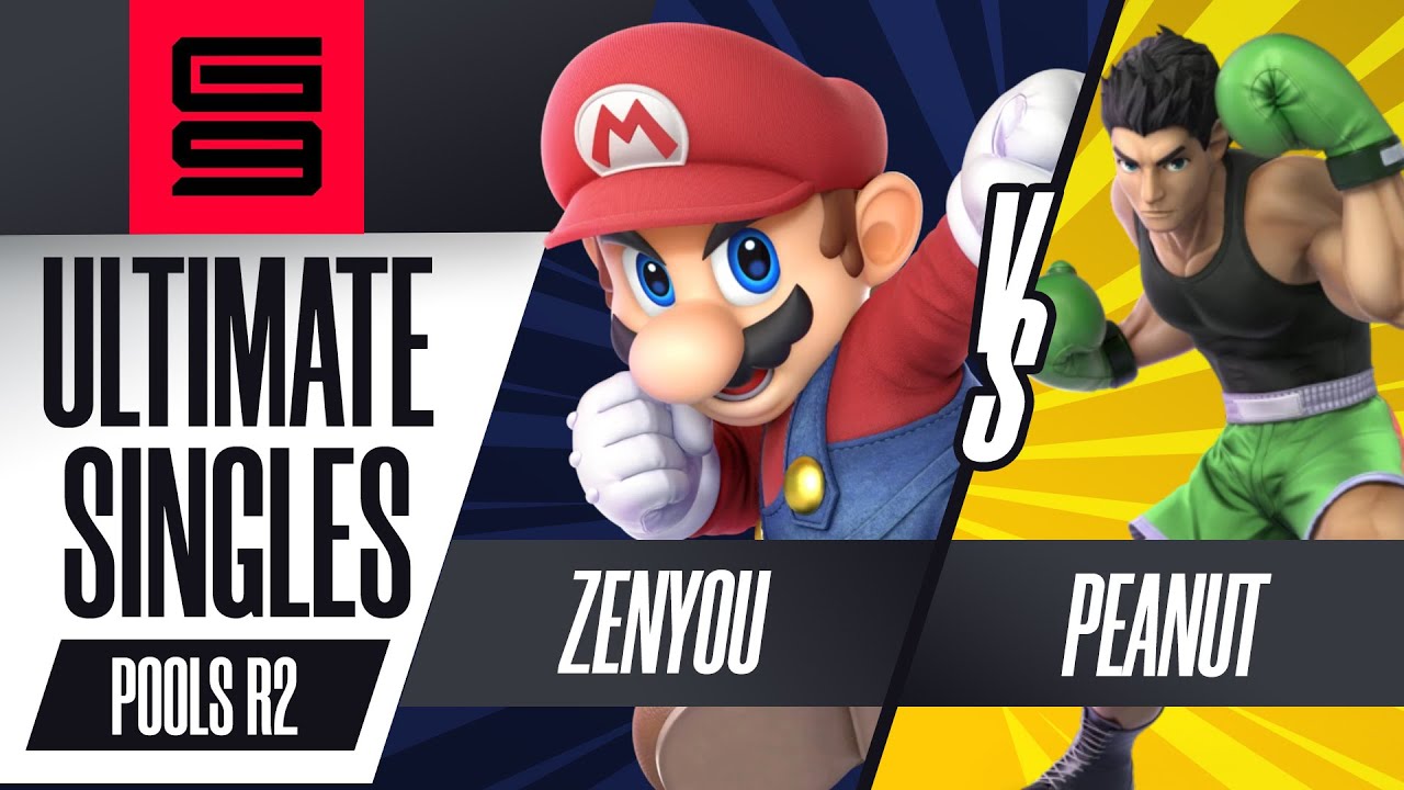 Zenyou (Mario, Cloud) vs Peanut (Little Mac) - Ultimate Singles Pools Losers QF  - Genesis 9