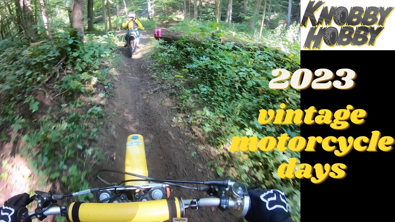2023 AMA Vintage Motorcycle Days Harescramble