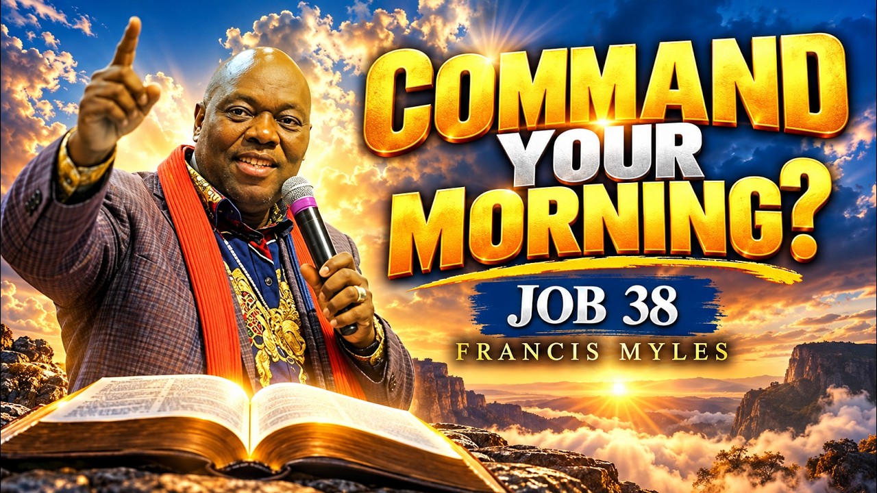COMMAND YOUR MORNING? What Job 38 REALLY Reveals About Spiritual Authority | Francis Myles