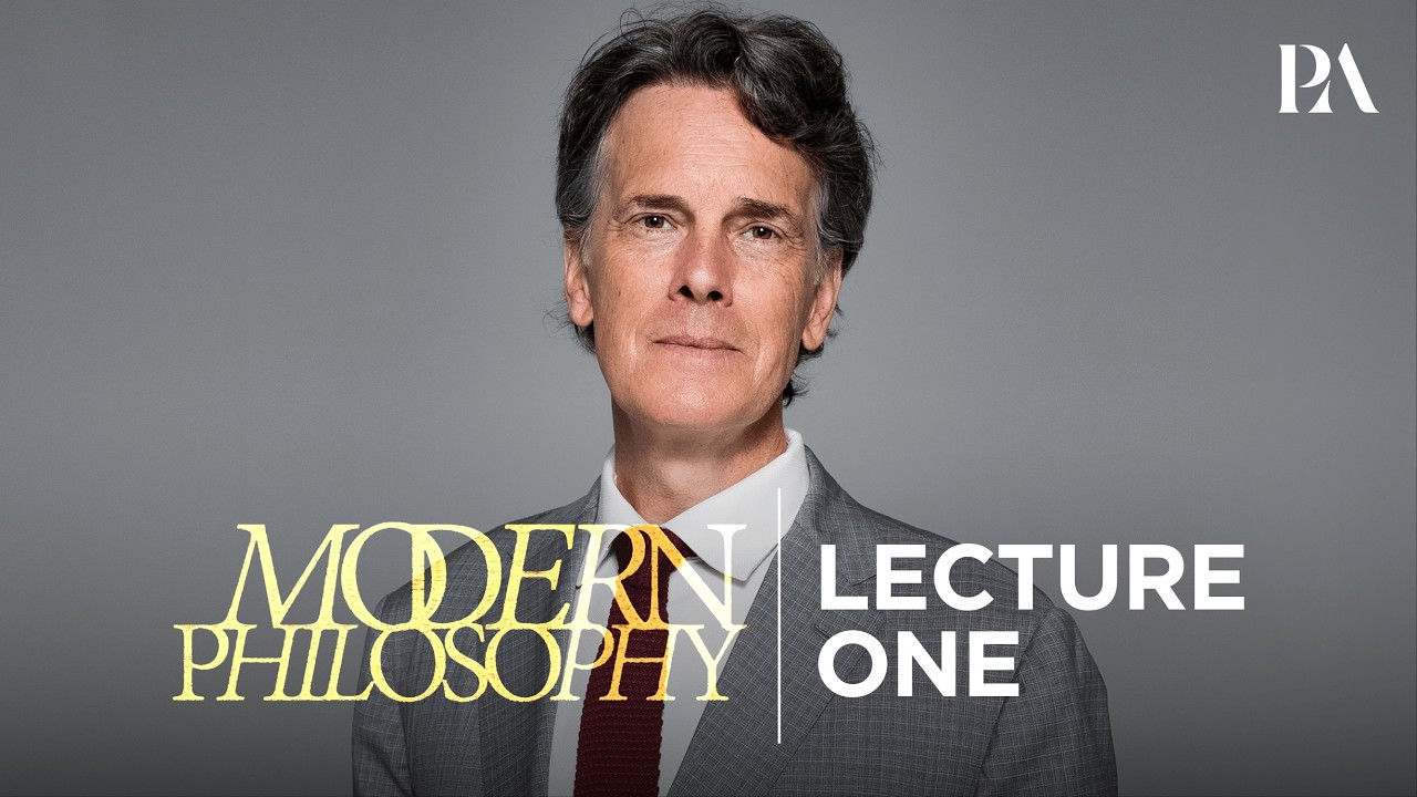 Peterson Academy | Professor Stephen R.C. Hicks | Modern Philosophy | Lecture 1 (Official)