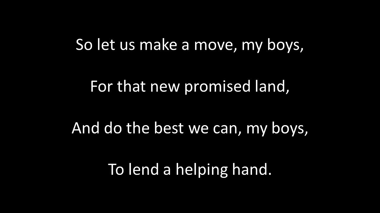 The Old Palmer Song sung