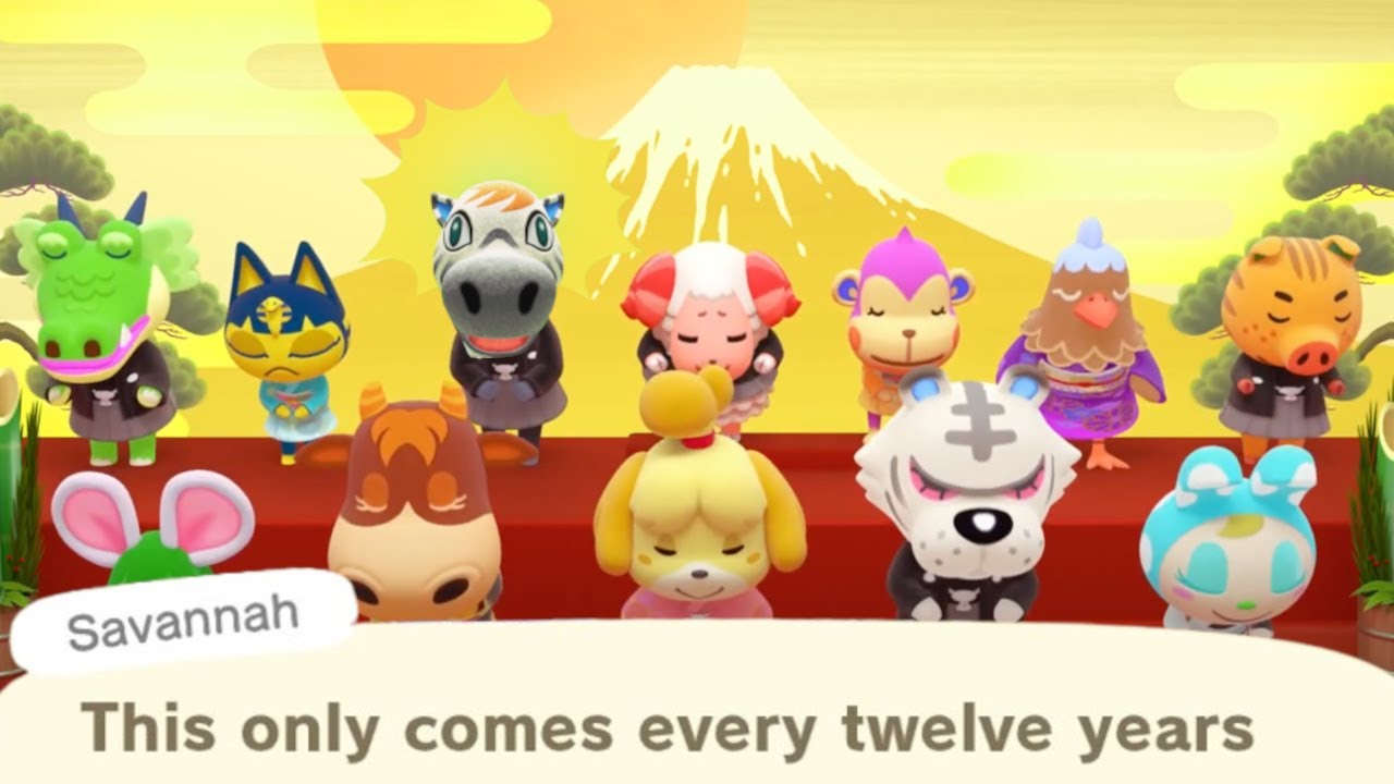 This Dialogue Only Happens For the First Time in 2026 in ACNH (can ONLY Be Heard ONCE Every 12 Years