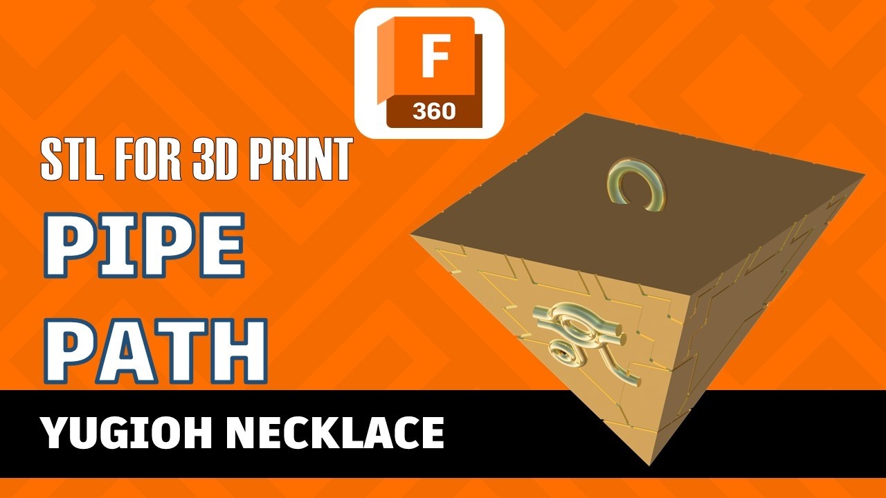 Make your First $$ with 3D Printing - Design Yu Gi oh Pyramid Necklace with Fusion 360
