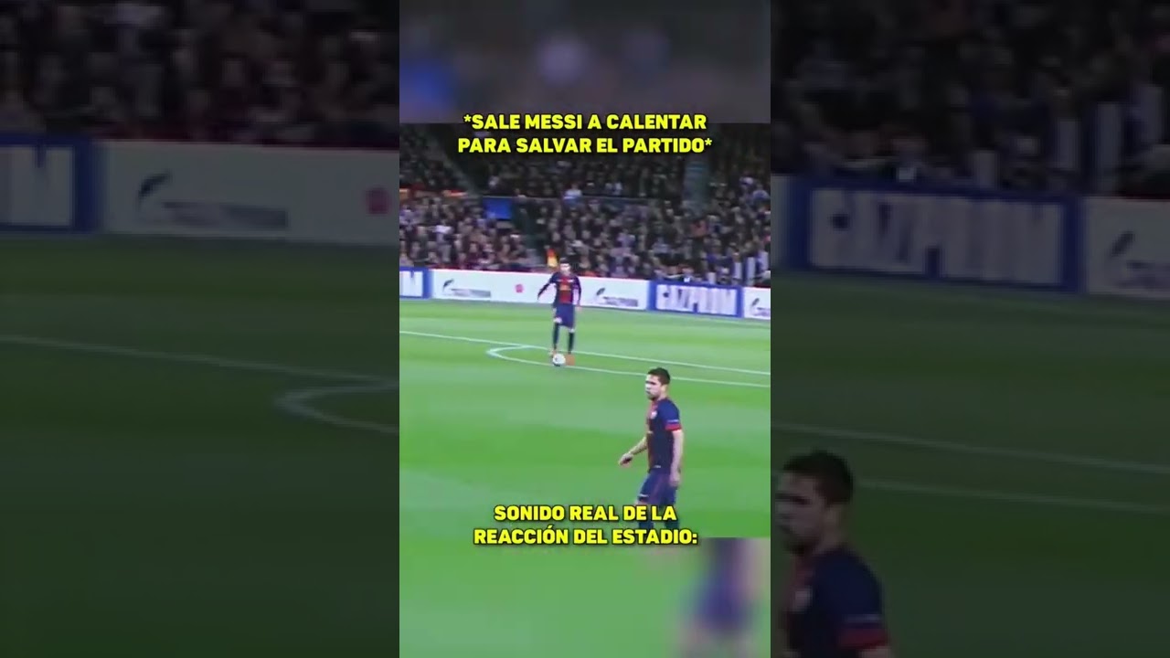 El d&iacute;a que Messi sali&oacute; calentar despu&eacute;s de su Lesion &iexcl;&iexcl;&iexcl;&iexcl;   #shorts #messi # futbol #argentina