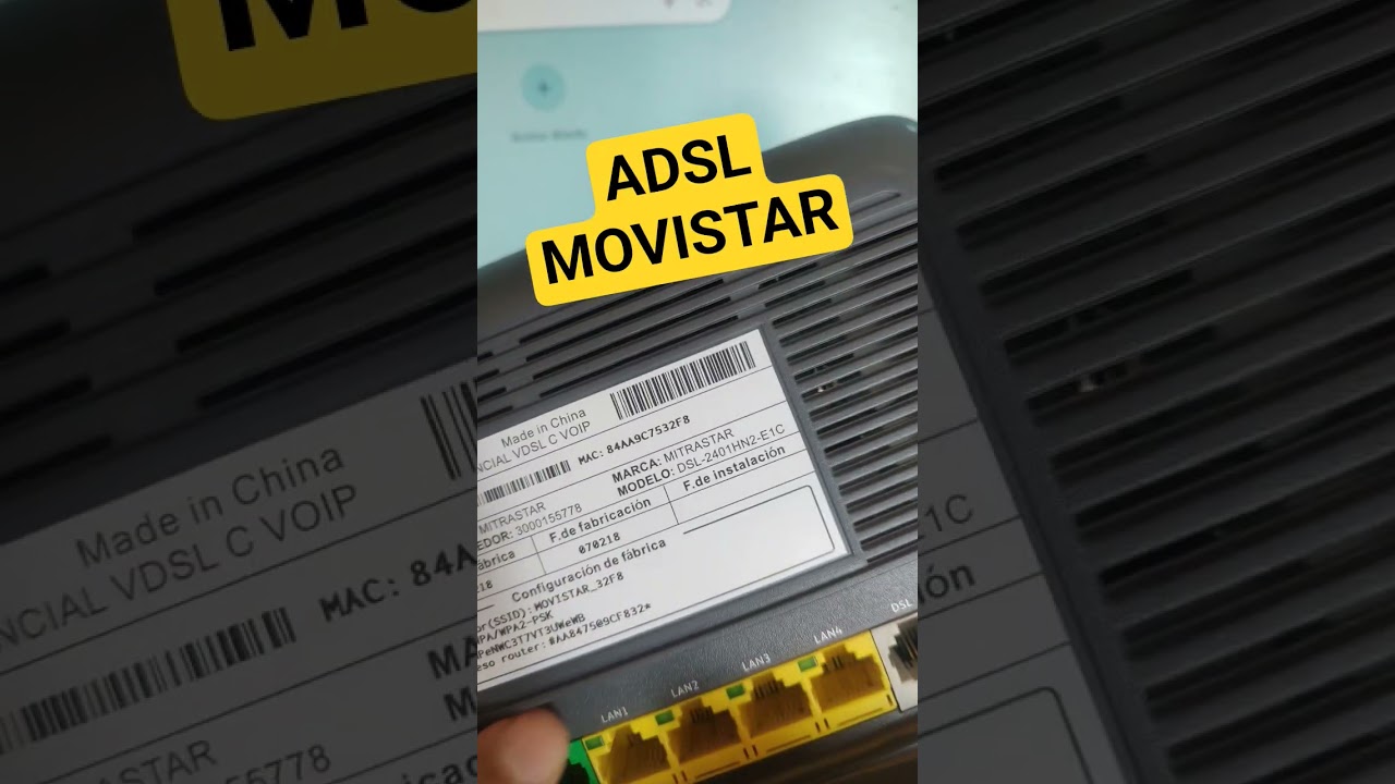 ADSL Movistar Un Recuerdo Una Nostalgia