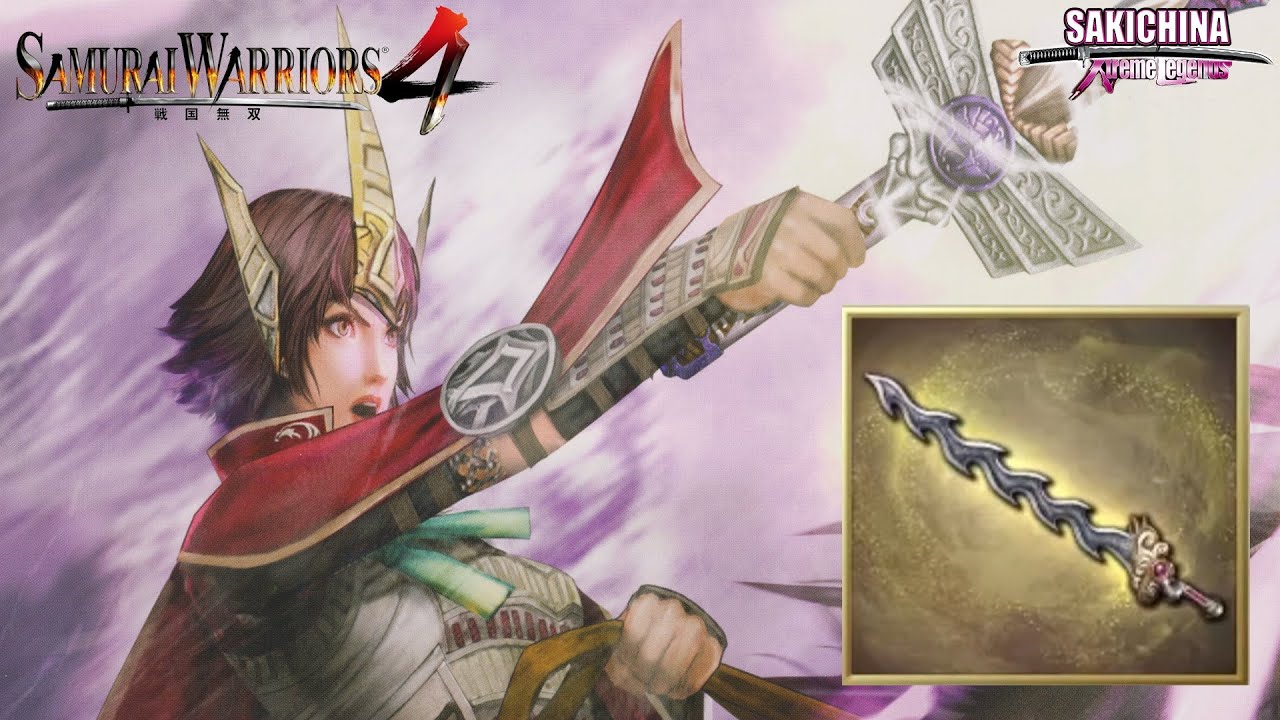 Ginchiyo Tachibana - Rare Weapon (Raging Tempest) | Samurai Warriors 4 (PS5 - 4K, 60fps)