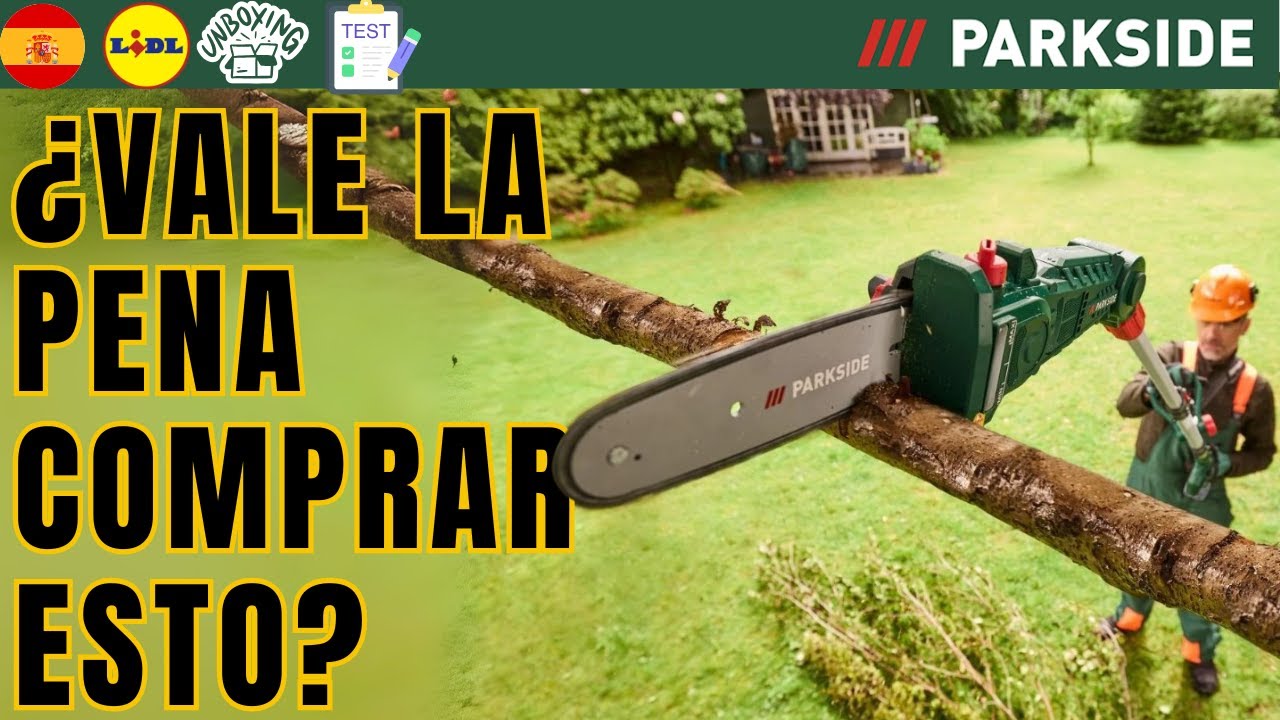 PODADORA DE ALTURA RECARGABLE 20 V Parkside PAHE 20-Li E5 ESPA&Ntilde;A ESPA&Ntilde;OL LIDL