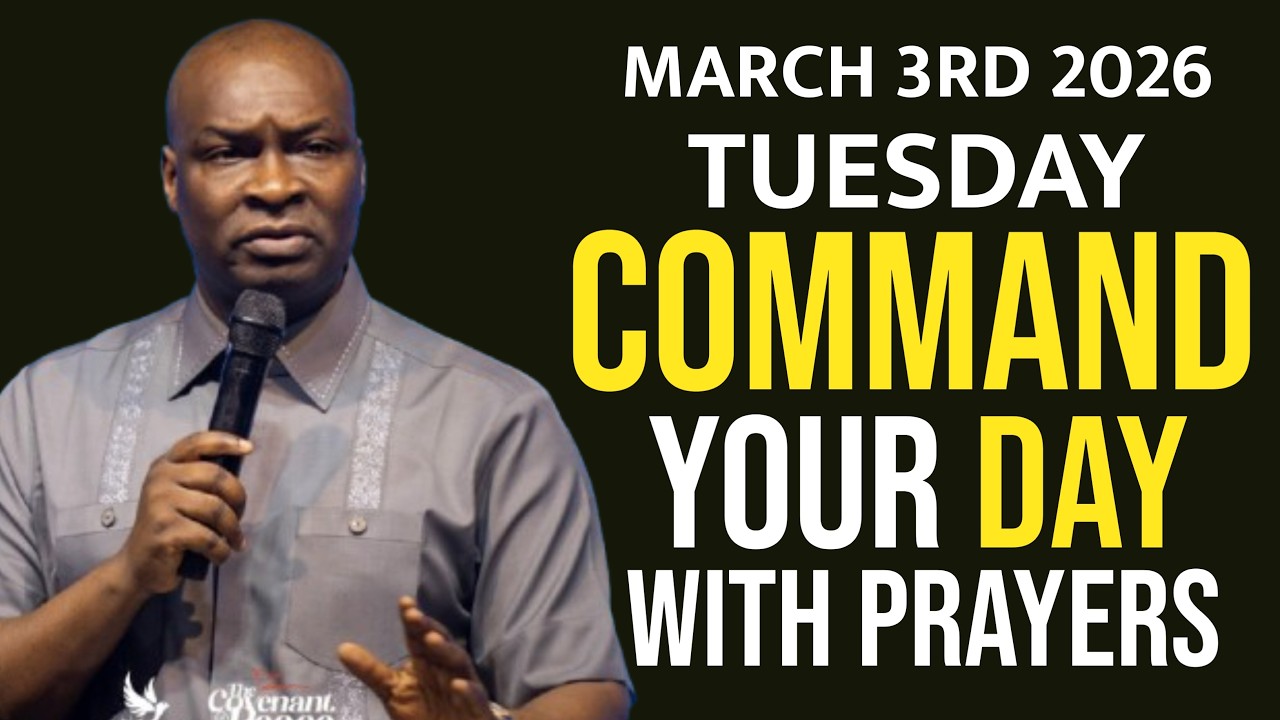 [TUESDAY 3RD MARCH , 2026] SPEAK INTO YOUR TUESDAY BEFORE THE ENEMY DOES - APOSTLE JOSHUA SELMAN