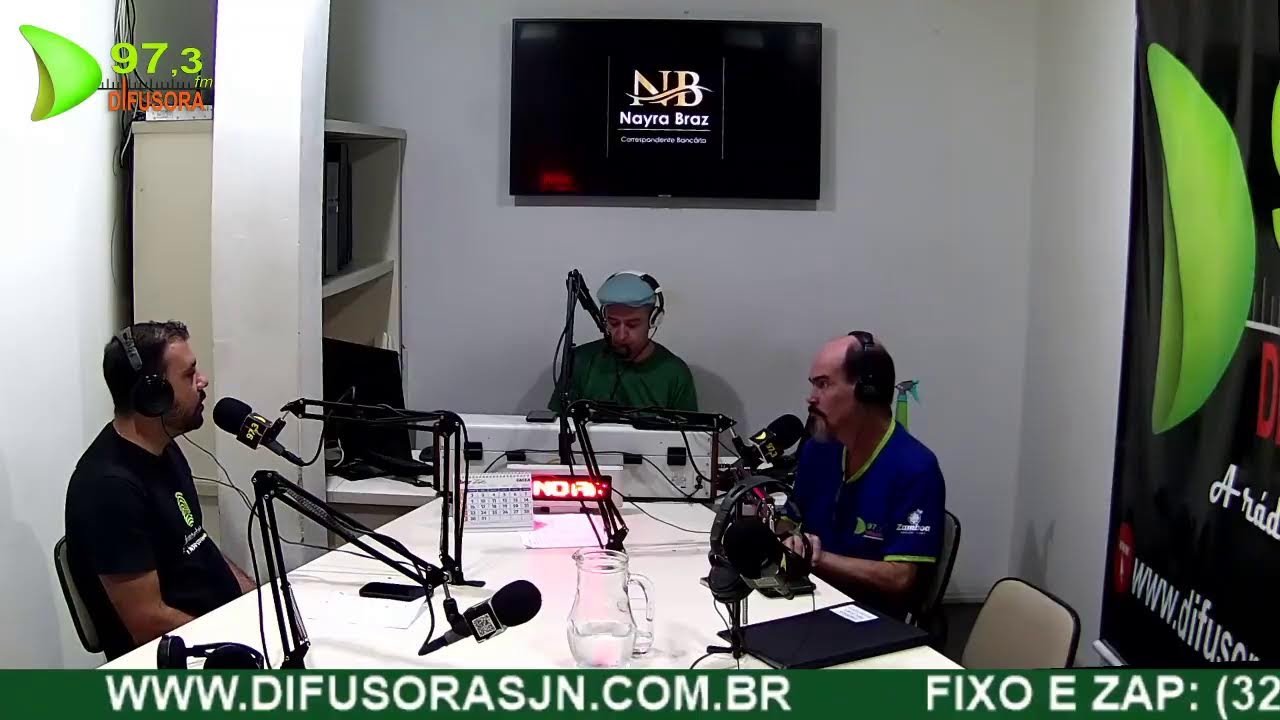 DIFUSORA ENTREVISTA: LEONARDO DUTRA, PRESIDENTE DA CÂMARA DE VEREADORES DE SJN
