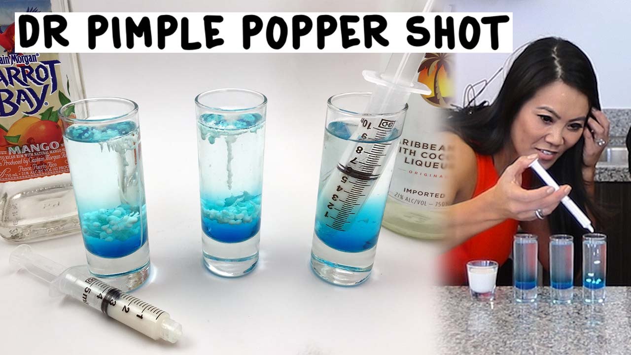 The Dr Pimple Popper Shot - Tipsy Bartender