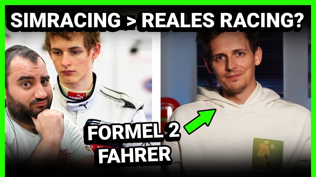 Formel 2-Fahrer vergleicht Simracing mit realem Motorsport 🤔 Reaction auf Emil Bernstorff