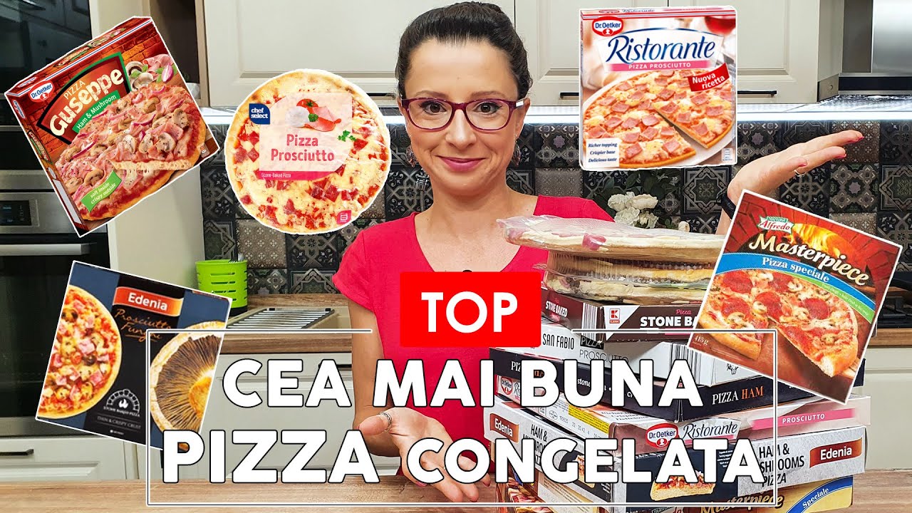 TU STII CE MANANCI? - Cea mai buna PIZZA din SUPERMARKET - Food Test