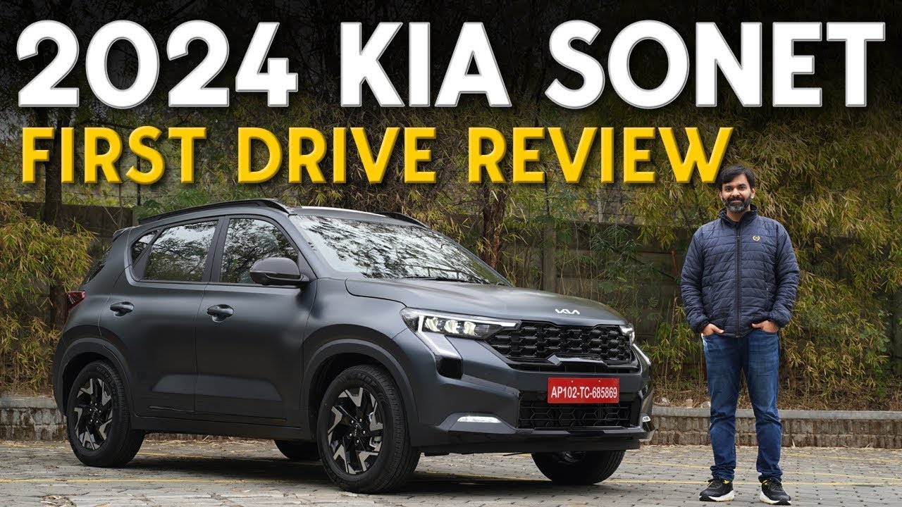 Kia Sonet Facelift First Drive Review | Everything New (Incl. ADAS) Covered In Detail