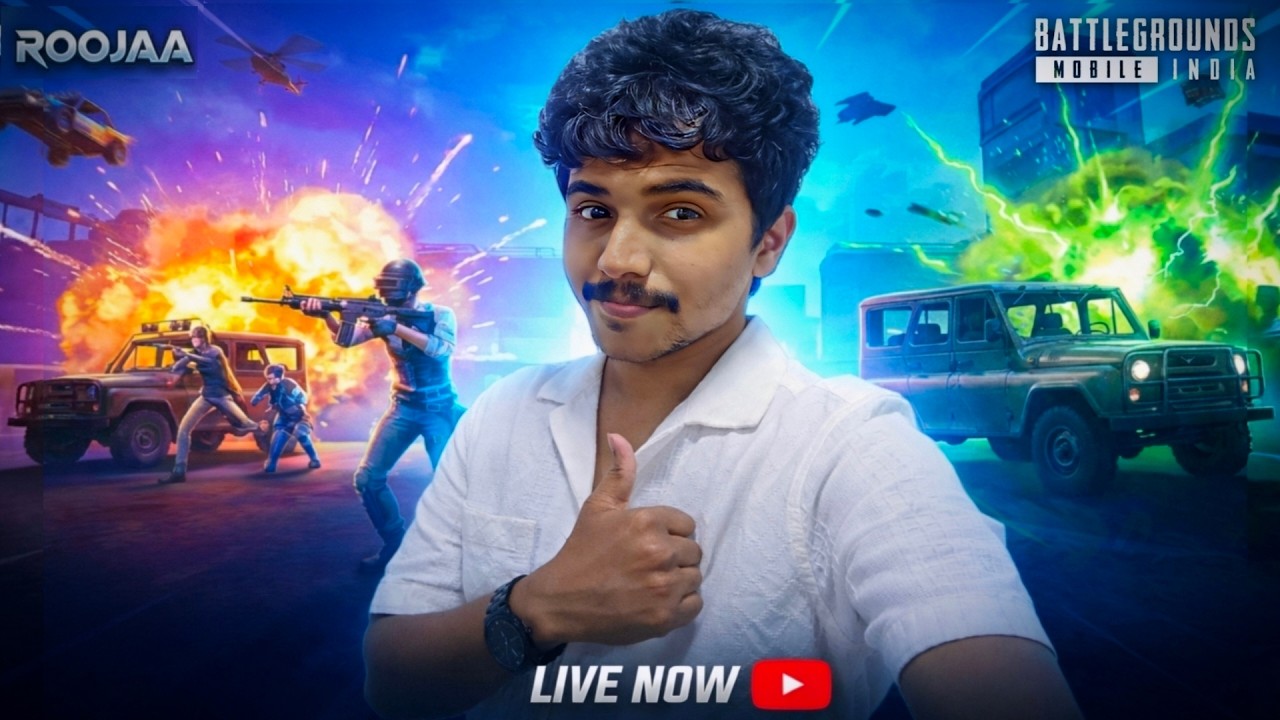 BGMI Live : പുതിയ EVENT വന്നേ ...ഇന്ന് തീ പാറും🔥@roojaa