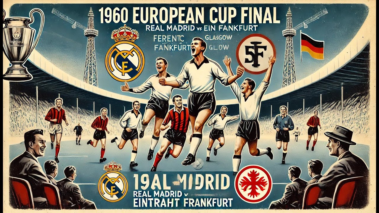 Real Madrid vs. Eintracht Frankfurt | Full Match | 1960 European Cup Final