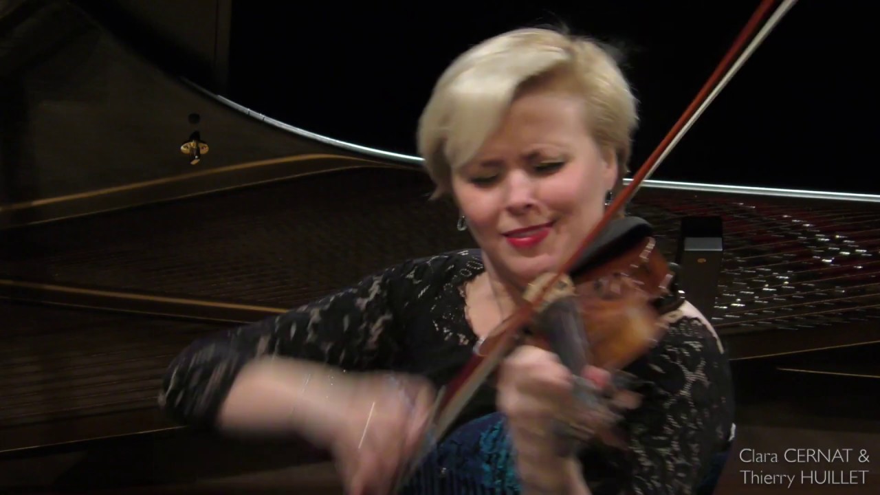 Ciocârlia (The Lark, L' Alouette), arranged for violin and piano by Clara Cernat & Thierry Huillet