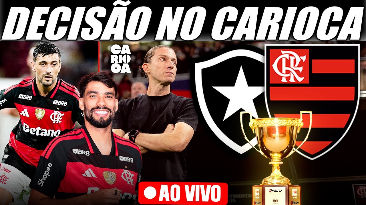 AO VIVO | BOTAFOGO E FLAMENGO SE ENFRENTAM NO NILTON SANTOS PELO CAMPEONATO CARIOCA